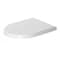 Duravit Toilet Seat, White, With Cover, White 0063810000 - alternate 5